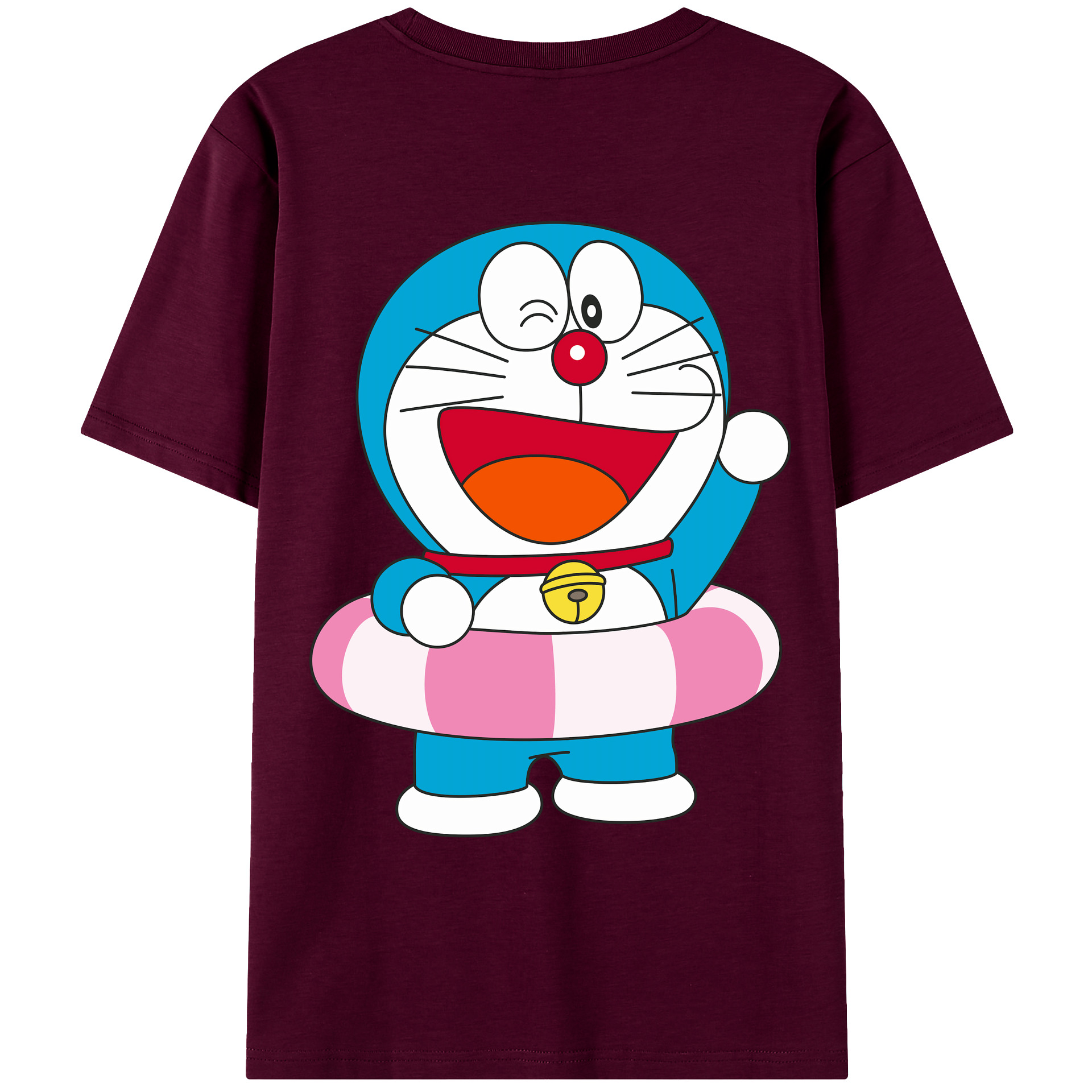 （画像用） ドラえもん Doraemon レディース半袖Tシャツ(バックプリント)